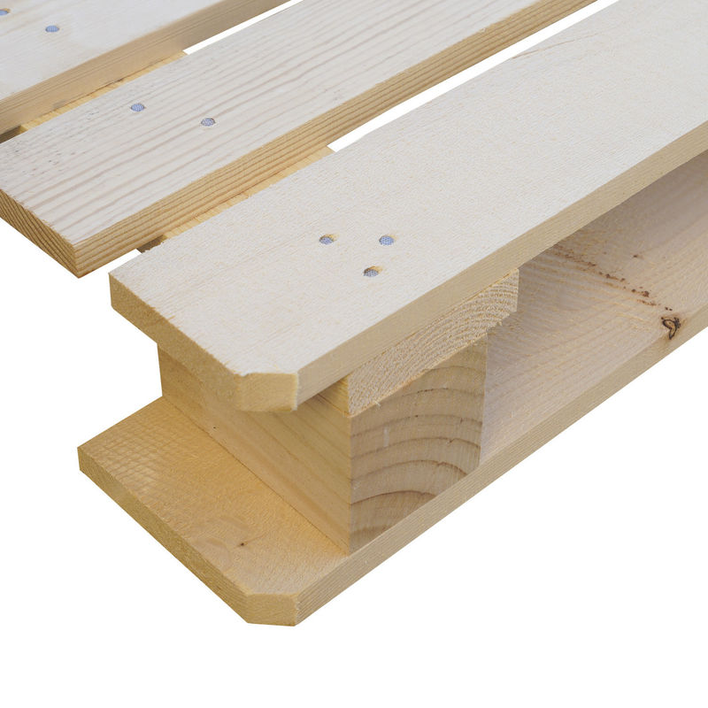 4 Way 2 Way Pallet พาเล็ตไม้ 4 Way พาเล็ตไม้สําหรับการขนส่งสินค้า
