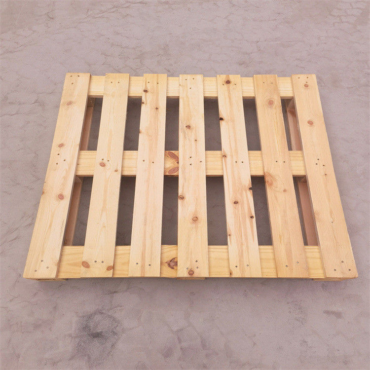 1200 X 1000 X 130 มิลลิเมตร 4 เส้นไม้ Pallet โครงสร้างแข็งแรง Euro Epal พาเลทไม้แข็ง
