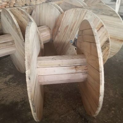 ราคาดี Oak Walnut Empty Wooden Cable Drum Pine สายไฟฟ้าไม้ขนาดใหญ่ ออนไลน์